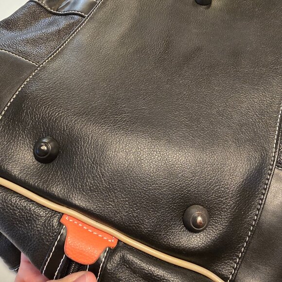 Harley Davidson leather travel bag - Picture 12 of 16